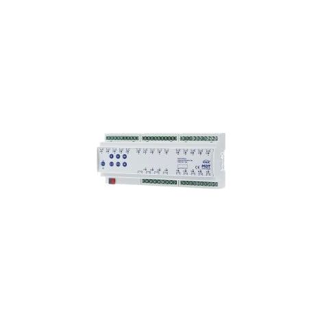 EIB, KNX, ACTIONNEUR UNIVERSEL 24 FOIS, 8SU MDRC, 16A, 230VAC, 100ÂµF, 15ECG AKU-2416.03 MDT