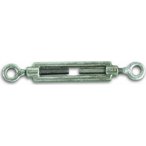 Chapuis 360/10Z Tenditore 2 occhielli - Acciaio zincato - 350 kg - Per cavo di diametro 10 mm