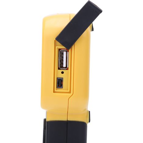 Anémomètre numérique HP-856A, USB/portable, avec enregistreur de données et étui de transport (pile non incluse) (1/4)