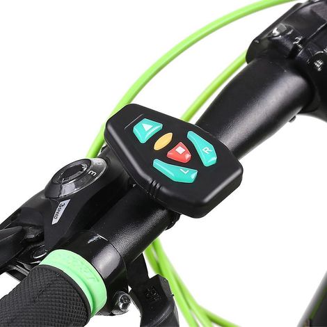 Télécommande sans fil pour clignotants, compatible avec les gilets et sacs à dos réfléchissants pour le cyclisme, la course à pied, la marche et le jogging.