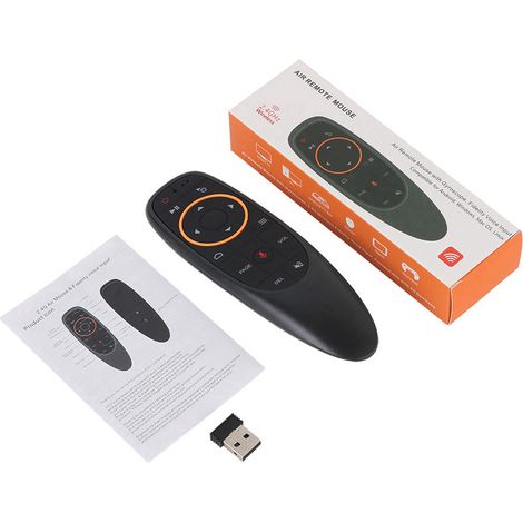 Télécommande Clavier Souris Air 2,4G avec Gyroscope pour TV Box et PC (1/5)