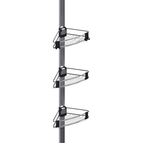 Galicja Purio scaffale telescopico grigio 3 livelli (1/5)