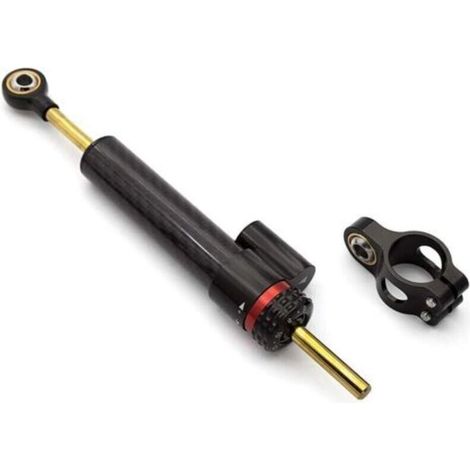 Stabilisateur de contrôle d'amortisseur de direction universel réglable pour moto, (1/4)