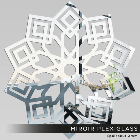 Miroir Plexiglass - Oriental - 50x52 cm (1/2)