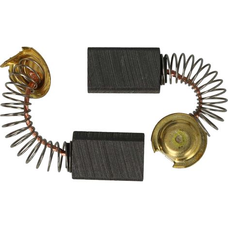 vhbw 2x Carbon Brush 12.6 x 7.4 x 6 mm compatible with Hitachi / Hikoki DH25PB, DV12 power tool