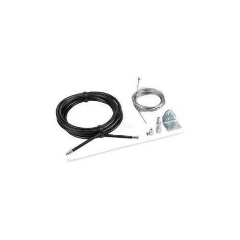 Faac – Câble en acier pour déverrouillage extérieur – Compatible avec opérateurs D600 et D700 – Longueur 300cm – Accessoire motorisation portail