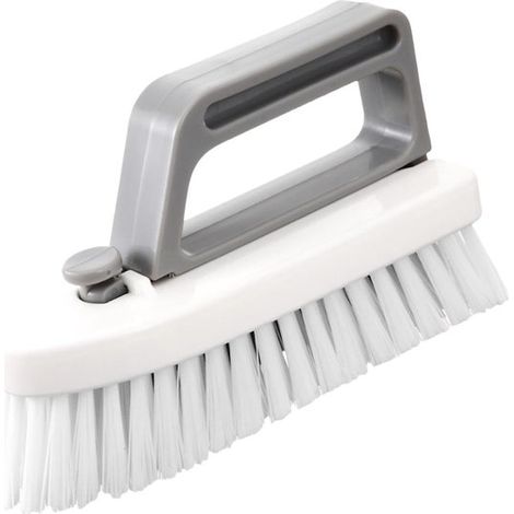 Cepillo de limpieza - Cerdas resistentes, cepillo para fregar la ducha, baño, cocina, alfombra (1/5)
