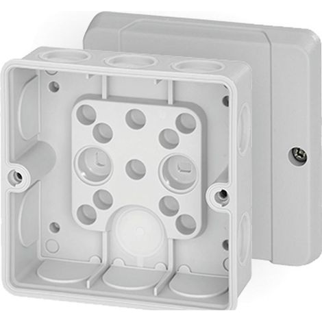 Hensel 62000267 Boîte de dérivation (L x l x H) 52 x 98 x 98 mm gris clair (RAL 7035) IP55 1 pc(s) C580481 (1/2)