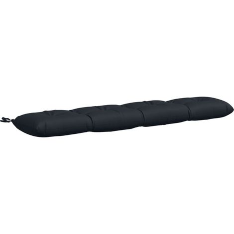 Bankkissen VIANEN 100 % Polyester Dunkelblau 140 x 30 x 12 cm vidaXL (1/5)
