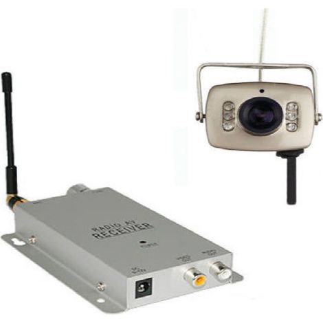 Trade Shop - Farbdraht-Kabel-Kit 6 LED WiFi Audio-Video 200 mt Videoüberwachung - (1/2)
