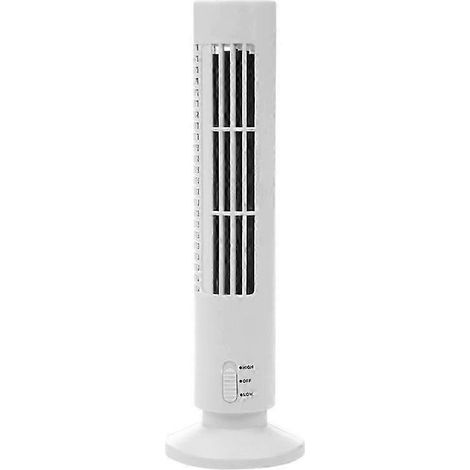 Tragbarer, blattloser Turmventilator Vertikaler USB-Luftkühler für Zuhause und Büro, leise Mini-Tischklimaanlage, energiesparender Kühlturm (1/5)