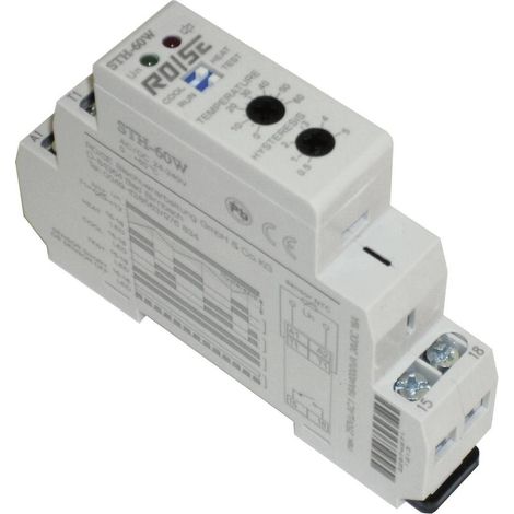 RO/SE LM-Heizungen Termostato per armadio elettrico STH-60W 240 V/AC, 240 V/DC 1 NA 1 pz. (1/2)