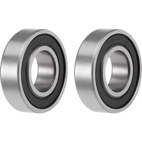 6002-2RS Ball Bearings Deep Groove Double Shielded 2Pcs (1/4)
