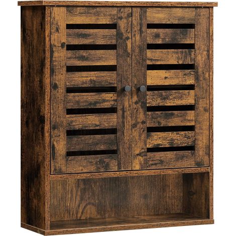 Meuble de Rangement Suspendu pour Salle de Bain, 60 x 20 x 70 cm (1/5)