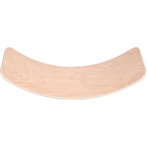Planche d'équilibre en bois pour tout-petits, surface incurvée, jouet fitness enfant, cadeau (1/5)