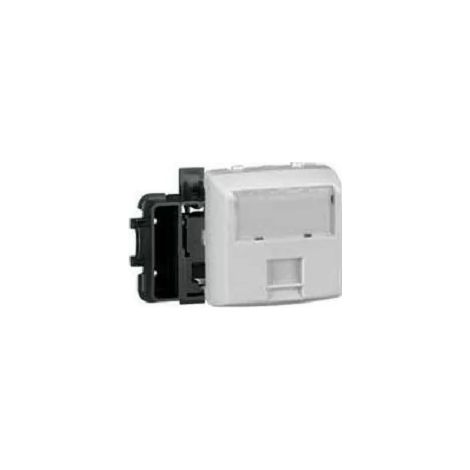 Legrand 086161 - RJ45 Cat.5e FTP socket 9 contacts, composite surface-mounted switchgear - white