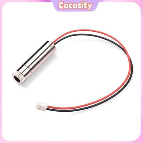 Tête laser / localisateur de ligne - COCOSITY - 650nm-250mW - Focale réglable - Fil 19 cm - Pour graveur CNC (1/5)