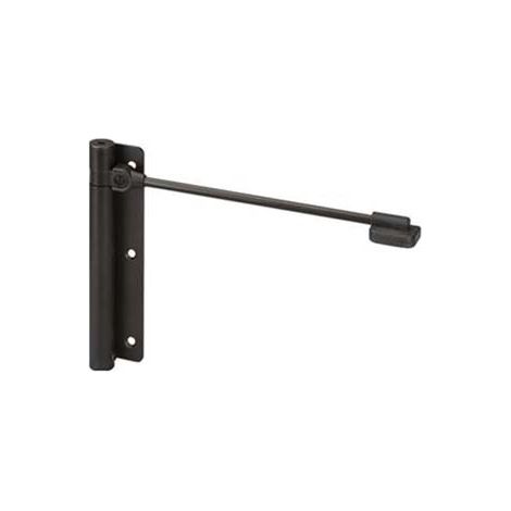 CHIUDIPORTA ERCOLE ACCIAIO ZINCATO NERO- - mm.170x39x225 - montaggo lato sinistro - 2 pezzi ALDEGHI