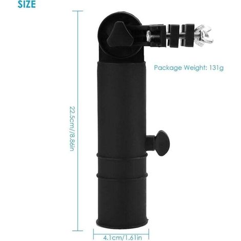 Golf Cart Umbrella Holder Universal Umbrella Stand for Golf Cart Black (1/4)