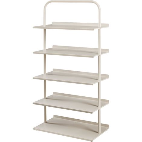 Zapatero acero lacado 119 x 60 x 32 cm champán 030010499 (1/4)