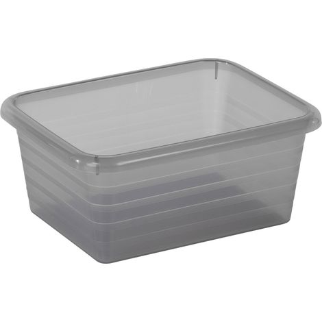 Rotho Formatkörbchen Linus A7 anthrazit 14 x 11 x 6 cm Boxen, Körbchen & Kisten