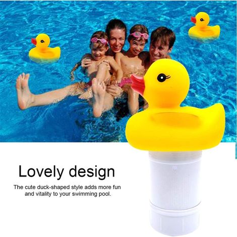 Flotteur Doseur - Flotteur De Chlore Pour Piscine - Nettoyeur Automatique De Piscine - Doseur De Chlore Pour Piscine - Mini Flotteur Automatique (1/5)