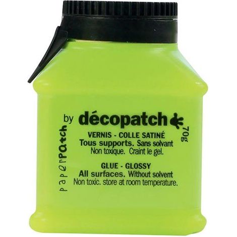 Vernis Colle - Décopatch - PP70 - 70G - Non toxique - Finition brillante