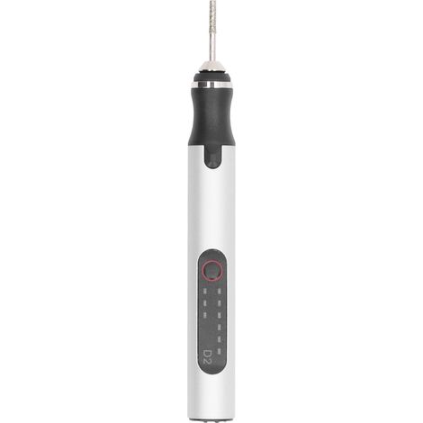 Kit de gravure électrique sans fil rechargeable par USB, mini-graveur rotatif pour bijoux, pierre, métal et bois. (1/5)