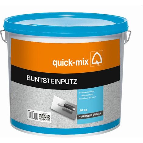 Buntsteinputz moosgrün 20 kg-Eimer