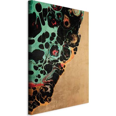 Peinture - Composition de micro-formes (1 partie) - formes abstraites colorées (1/5)