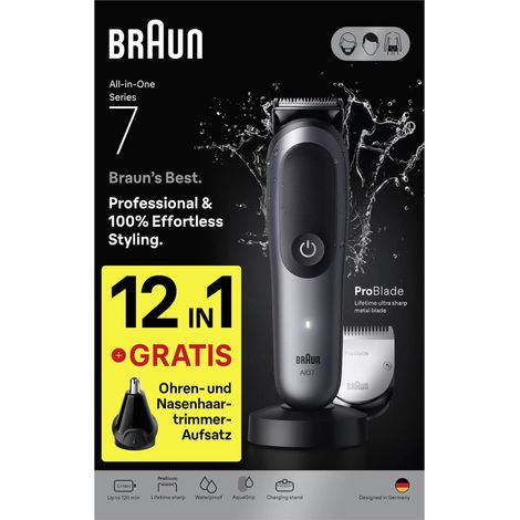 Braun Series 7 All-In-One Style Kit AIO7560 Elektrorasierer