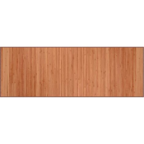 Tapis de sol,Tapis rectangulaire marron 70x200 cm bambou CFW958344 (1/5)