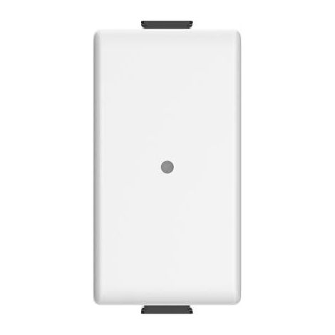 Interrupteur variateur connecté Matix Smart, pour allumer les lumières, éteindre et régler l'intensité avec le smartphone, 1 place, blanc