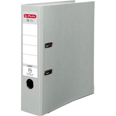 Raccoglitore A4 da 8 cm in PP grigio cenere, formato Q