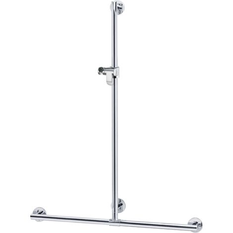KEUCO PLAN Care Haltegriff mit Brausestange, Breite 682mm, Höhe (1/5)