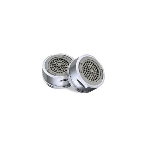 Pièces Mousseur Robinet M24 en Laiton, Angle de Sortie D'eau Réglable Aérateur, Filtre de Nettoyage Amovible, Economiseur D'eau pour Robinet, 2Modes D'eau Pétillante, pour Salle de Bain et Cuisine