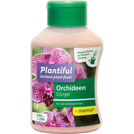 Manna Plantiful Orchideen 250 g Instant plant food Dünger Zimmerpflanzen Innen (1/3)