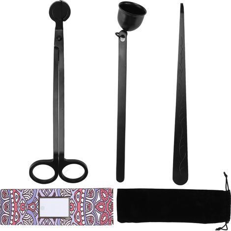 Kerzenwerkzeug-Set – Eleganter und sicherer Dochtschneider für eine saubere Flamme (1/5)