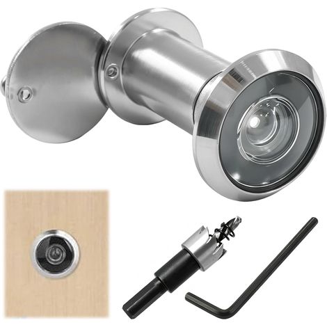 Alliage Zinc Judas avec Foret de 16mm pour Portes 35-60mm (1/5)