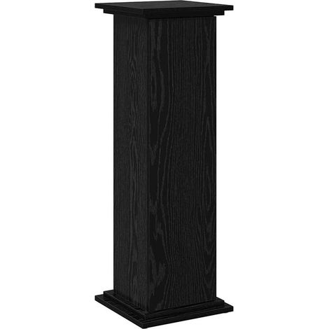 Maison Exclusive - Displaysständer mit Regal Schwarz Eichen-Optik