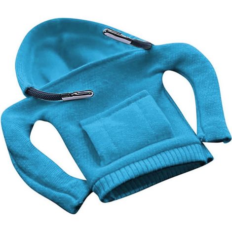 Couvercle de changement de vitesse de voiture à capuche, bouton de mode pour levier de vitesse, accessoires d'intérieur automobile bleu (1/5)
