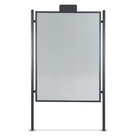 Tabellone Orion Giochipark acciaio zincato verniciato grigio micaceo - 100x140h