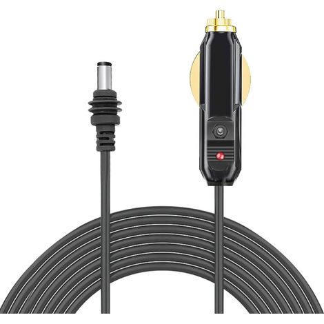 Câble d'alimentation DC pour mini satellite 10m 18AWG IP68 étanche connecteurs robustes cuivre pur PVC véhicule voiture bateau (1/4)