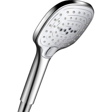 3-Funktions-Handbrause mit Massagefunktion für ein Spa-Erlebnis. Verchromte Oberfläche. Hoher Wasserdruck. Einfache Installation. (1/5)