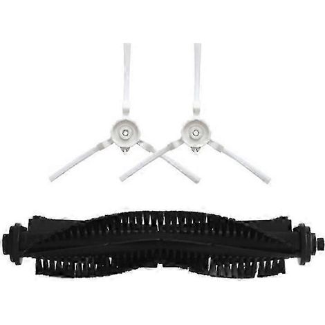 Accessoires pour aspirateur robot 360 S6 : brosse principale, brosse latérale, produits de nettoyage ménagers (1/5)