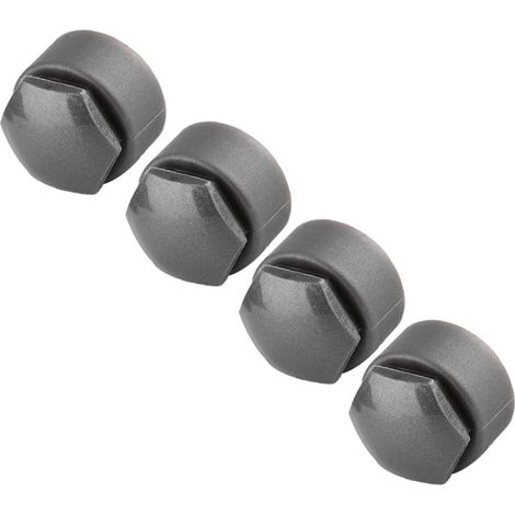 20 pièces couvercle de jante d'écrou de roue, capuchons de protection universels anti-poussière 17mm écrou de roue de voiture Auto Hub vis Protection capuchon antivol(gris) (1/5)