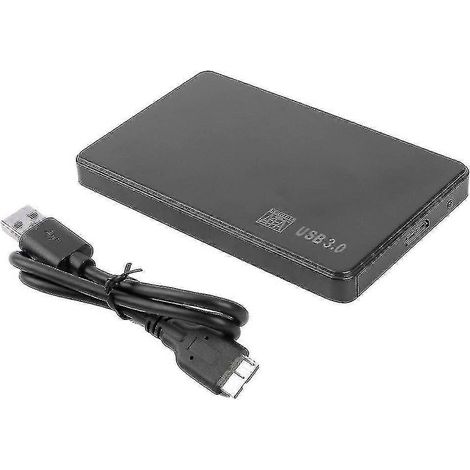 Disque dur externe 2 To (2,5 pouces SATA USB 3.0) avec boîtier externe (1/4)