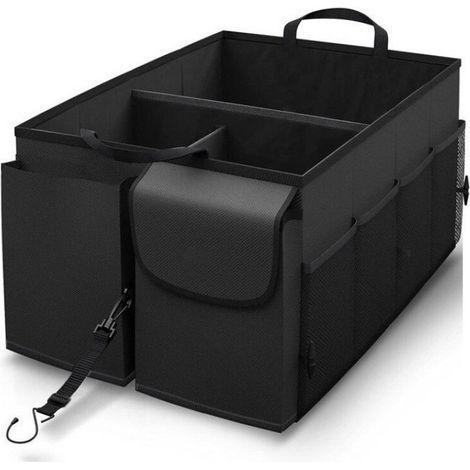 Boîte de rangement pour coffre de voiture, accessoires intérieurs de voiture (1/2)