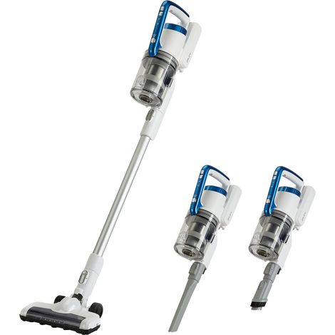 Aspirateur sans fil 2 en 1 avec moteur BLDC 350W 0.7L Blanc et Bleu (1/5)