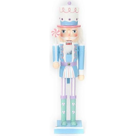 Voici un titre optimisé en français (190 caractères maximum) :
Casque de Noël 25 cm - Soldat Casse-Noisette en Bois pour Déco Cuisine, Fête & Cadeau de Noël (1/4)